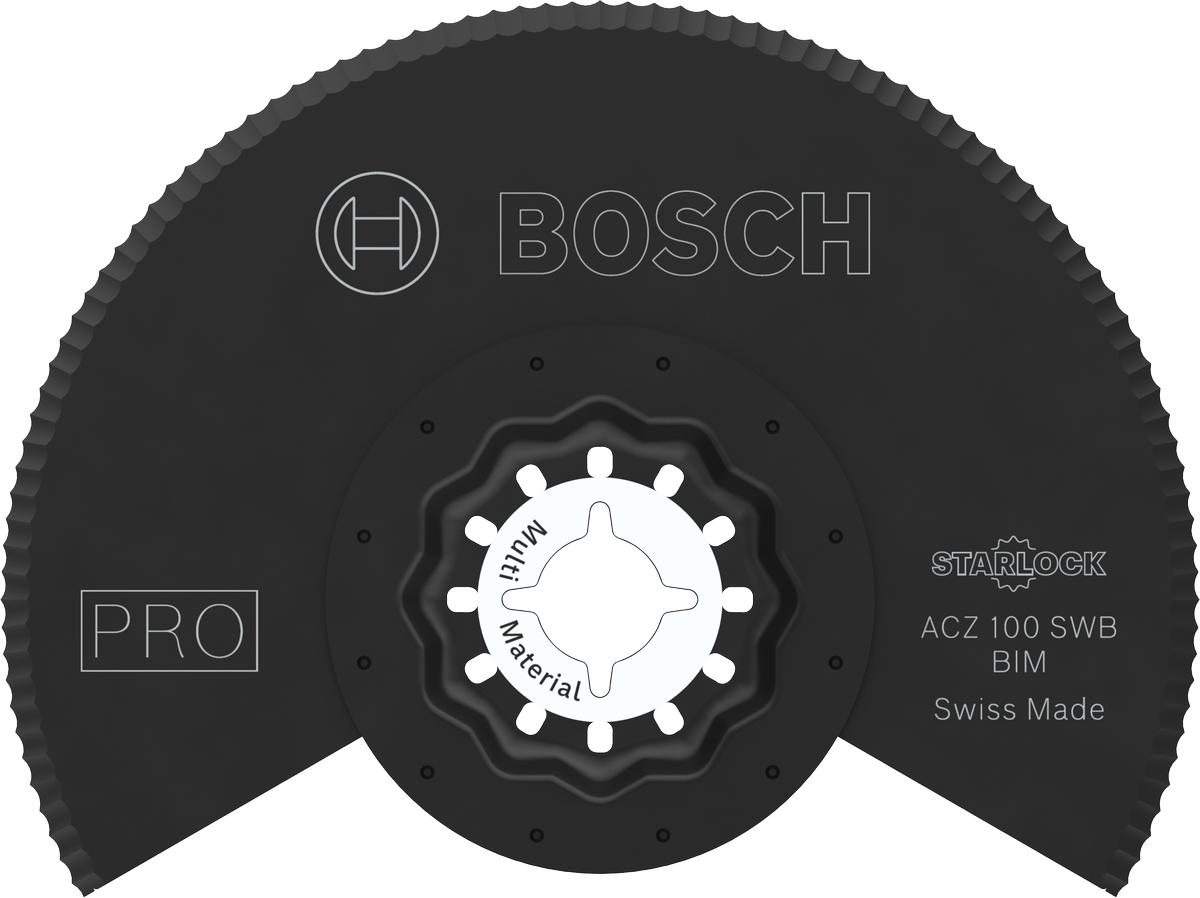 Полотно Bosch PRO ACZ 100 SWB для каменной и стеклянной ваты, 100 мм