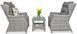 Набір меблів для балкона Focus Garden Trivento Duo Stone Grey