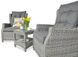 Набір меблів для балкона Focus Garden Trivento Duo Stone Grey