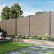 Забор композитный для твердой почвы WPC CITY Oak 1,8 м Gutroof
