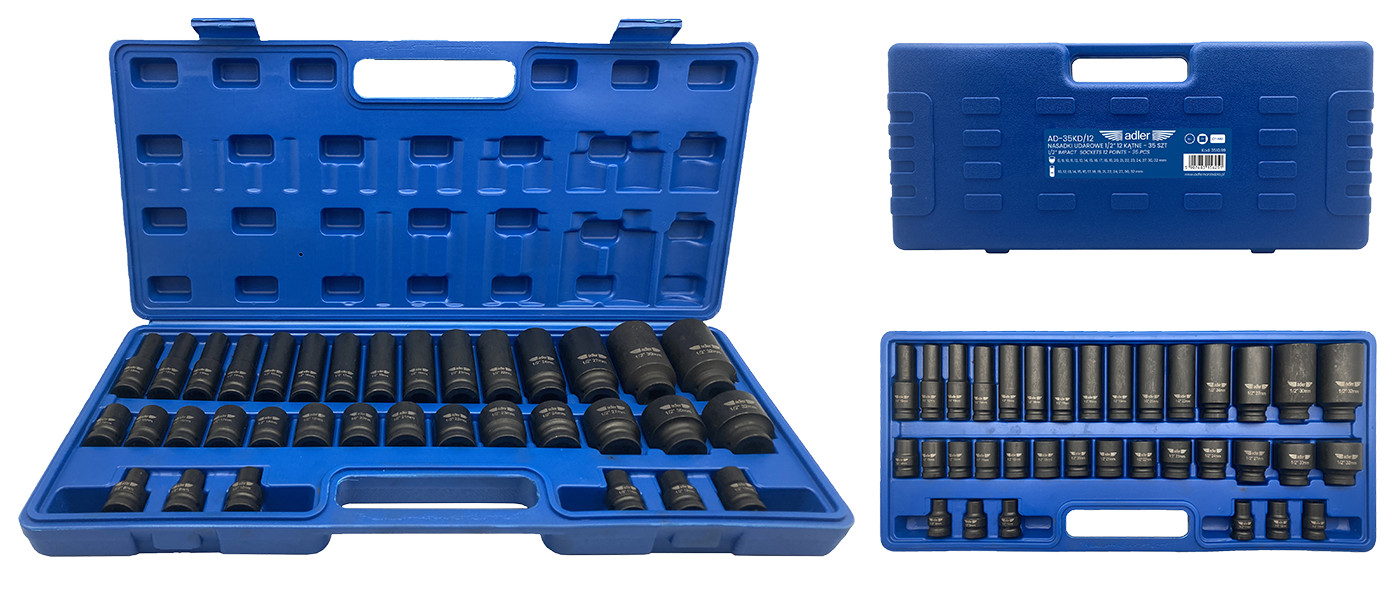 Набор ударных насадок ADLER AD-35KD/12 1/2
