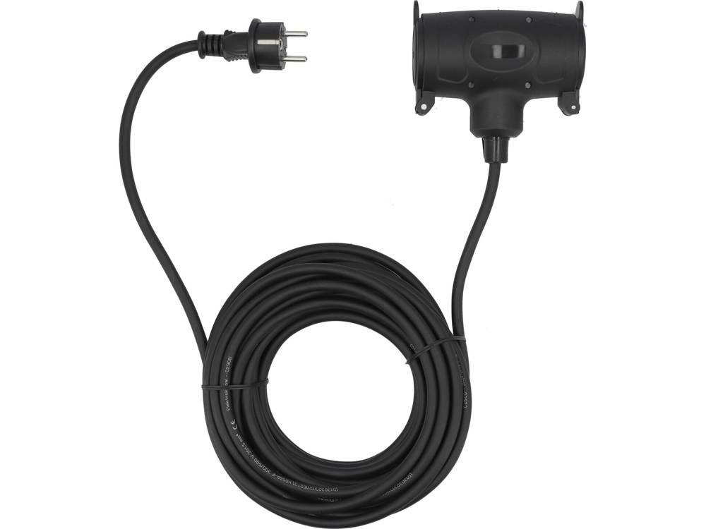 Строительный удлинитель Yato 2G, 10 м, 3x1.5 мм², IP44, тип F, YT-81030
