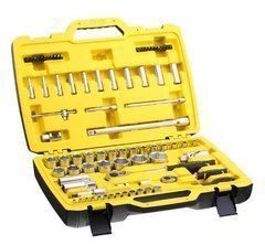 Stanley Набор ключей 81 шт. 1/4"-1/2"