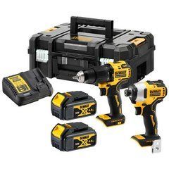 Набор Dewalt Combo 18V Dck2062M2T (Dcd709+Dcf809) 2X4,0Ah