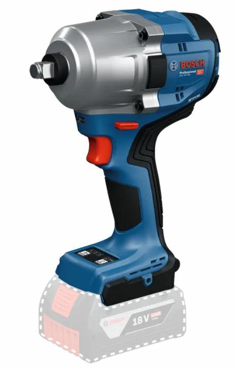 Ключ ударный аккумуляторный Bosch GDS 18V-780 C SOLO, 780 Нм, 1/2