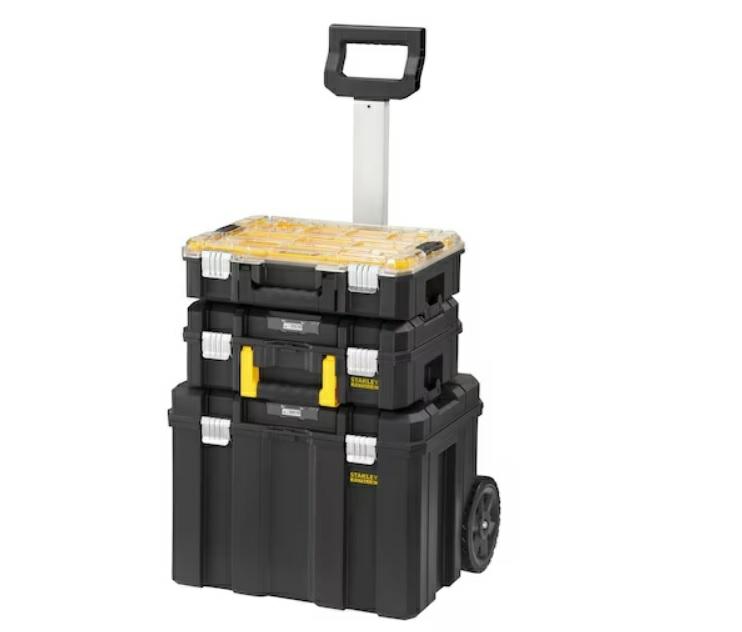 Система зберігання Stanley PRO-STACK на колесах з органайзером, набір