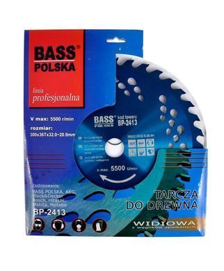 Диск Widia 300 мм x 2,0 мм x 42T x 32,0-20,0H Bass Polska 2413