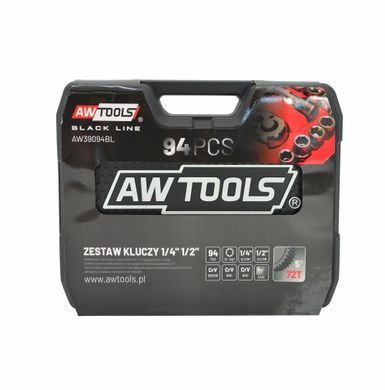 AWTOOLS НАБІР КЛЮЧІВ 94ел 1/2" / 1/4"