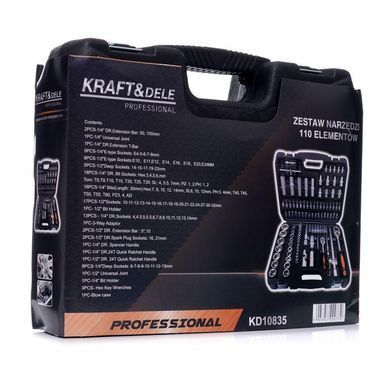 Набір інструментів 101 шт. Kraft&Dele KD10835