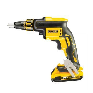 DEWALT ШУРУПОВЕРТ ДЛЯ ГІПСОКАРТОНУ 18V DCF620D2K 30Nm 2x2,0Ah BL З МАГАЗИНОМ DCF6201