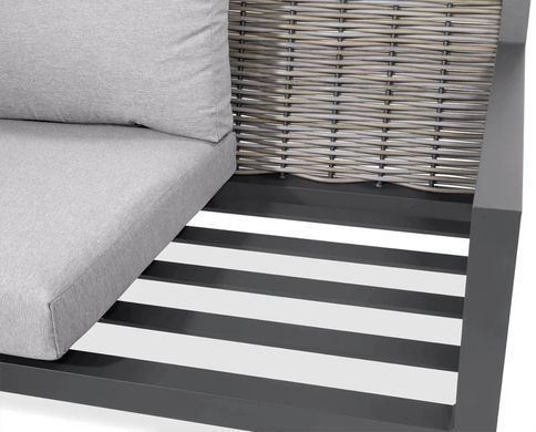Садові меблі для тераси будинку Furrore Olympia caffe Grey