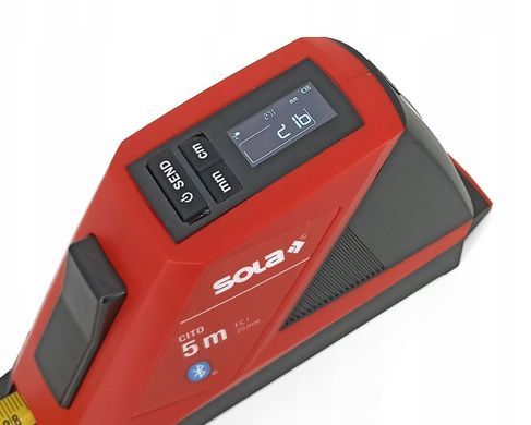 SOLA РУЛЕТКА 5м CITO Bluetooth