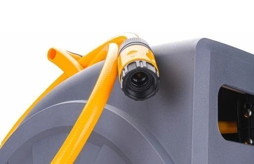 Катушка автоматическая для садового шланга 1/2 35 м Powermat PM-ABNW-35M