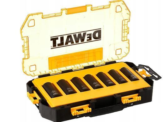Набір ударних торцевих головок 7 предметів 17&ndash;24 мм DeWALT DWMT74737-0