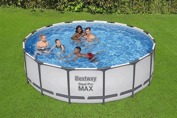 Басейн сімейний каркасний Bestway Steel Pro MAXBestway Steel Pro MAX