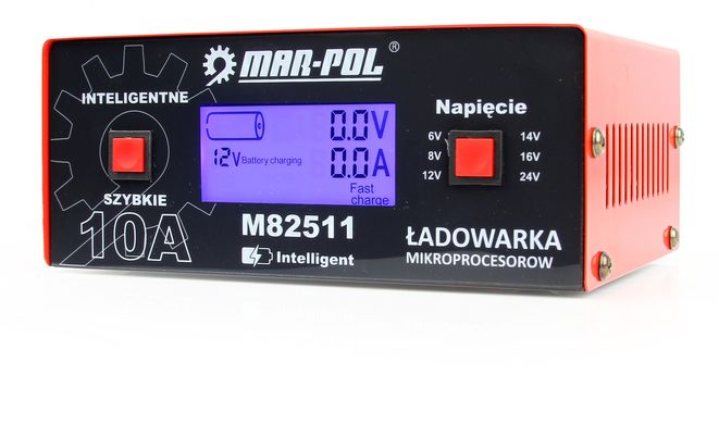 Мікропроцесорний випрямляч 6/24В 10А Mar-Pol M82511