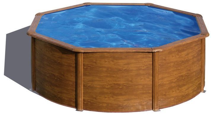 Круглий каркасний басейн 370 х 122 см Gre Pacific