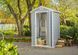 Садовий будиночок пластиковий KETER Manor 4x3 128 x 94 x 196cm сіро-білий