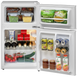 Холодильник з морозильною камерою Concept LFT2047WH