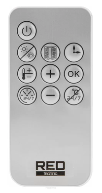 Теплова завіса 2000 вт RTGC0056 LCD