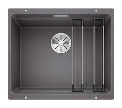 Кухонна мийка Blanco ETAGON 500-U 522228 сірий - граніт, підвісна