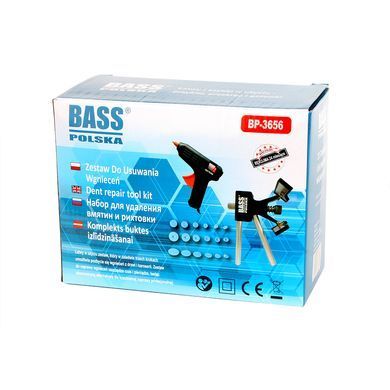 Набор для удаления вмятин PDR Gun & Accessories 33 шт. BassPolska 3656