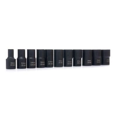 Набор насадок для снятия поврежденных гаек 1/2" 12 элементов Kraft&Dele KD11792
