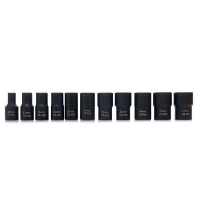 Набор насадок для снятия поврежденных гаек 1/2" 12 элементов Kraft&Dele KD11792
