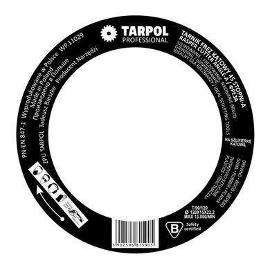 TARPOL кут рашпіль-A 120 мм 45 градусів T-89