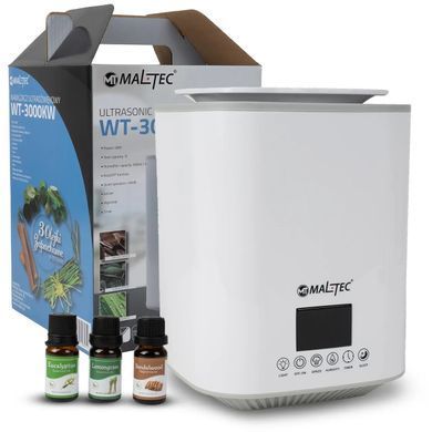 Ультразвуковий зволожувач повітря MalTec WT-3000KW AROMA