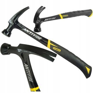 STANLEY МОЛОТОК САПОЖНЫЙ ANTIVIBE HAMMER 570g R IP CLAW.