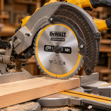 Пильний диск 250х30 мм CONSTRUCTION по дереву 48 ATB DeWALT DT1957-QZ