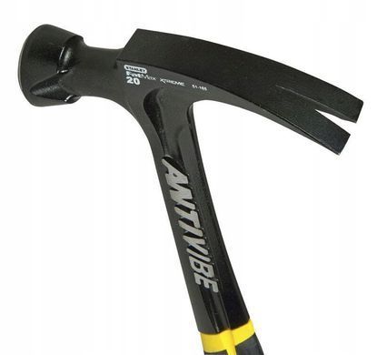 STANLEY МОЛОТОК САПОЖНЫЙ ANTIVIBE HAMMER 570g R IP CLAW.
