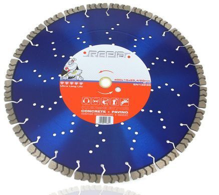 Абразивный отрезной диск 400x15X25,4/20 мм Rapid Ultra Long Life Mar-Pol M08743