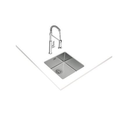 Кухонна мийка Teka BE LINEA RS15 40.40 CN сталь - підвісна