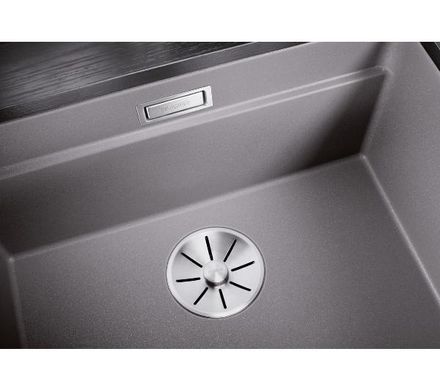 Кухонная мойка Blanco ETAGON 500-U 522228 серый - гранит, подвесная
