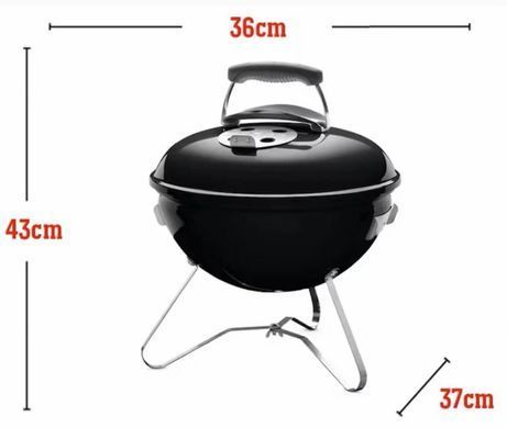 Портативный угольный гриль Smokey Joe Premium Weber