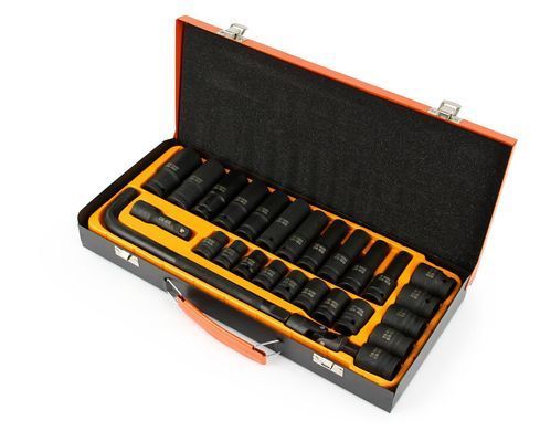 Набір торцевих ключів 1/2" 27 шт. шестигранник BJC /8-24мм/ Mar-Pol M58233
