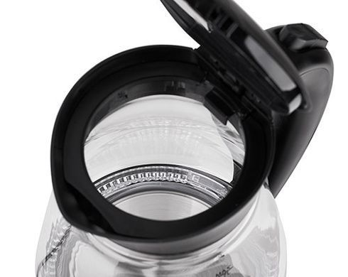 Стеклянный чайник Adler AD 1274 black 1,7 л