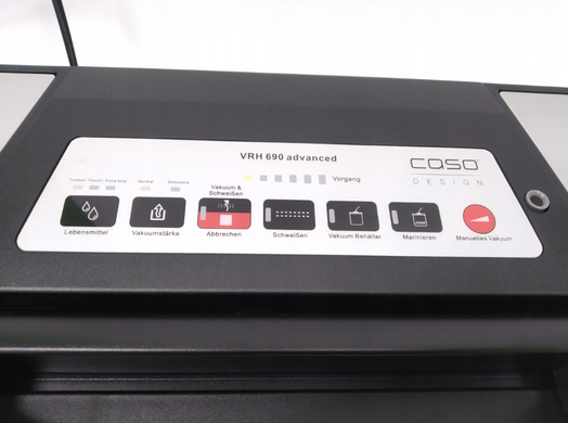 Вакууматор CASO VRH690 ADVANCED для харчової упаковки