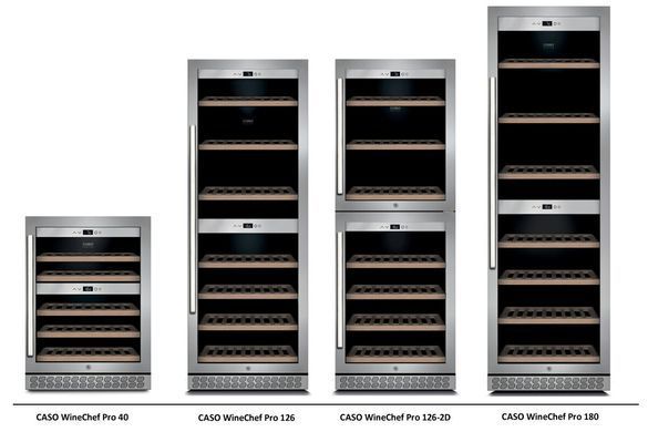 Винний холодильник CASO WineChef Pro 126-2D