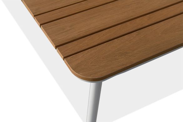 Дачный стол и стулья Focus Garden Tacoma 160/6 Белый
