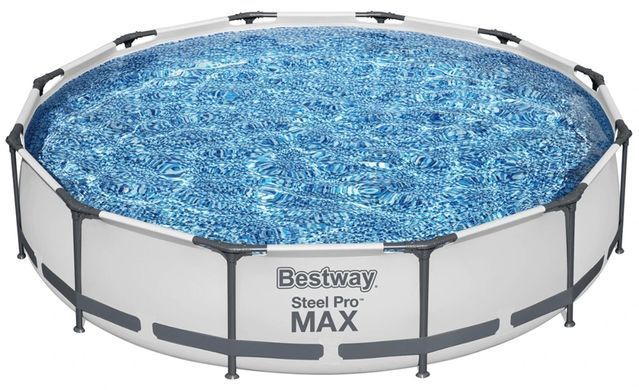 Круглий басейн на каркасі Steel Pro Max Bestway 56416