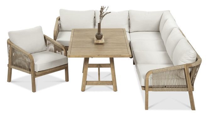 Садові меблі для тераси будинку Furrore Marigold Dining