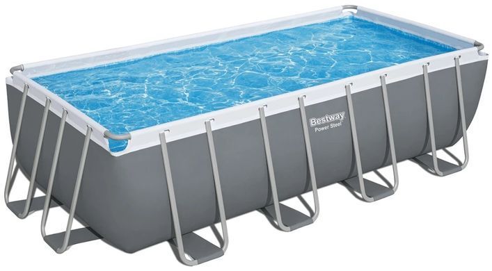 Прямокутний каркасний басейн Bestway Power Steel 56670