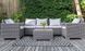 Килим для тераси і балкона Scandi Grey 160х230 см UV-стійкий&nbsp;MoodMe
