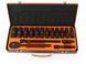 Набір торцевих ключів 1/2" 17 шт. шестигранник BJC /10-24мм/ Mar-Pol M58232