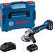 BOSCH КУТОВА ШЛІФМАШИНА 18V 125mm GWS 18V-10 2x5,0Ah LB