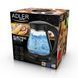 Стеклянный чайник Adler AD 1274 black 1,7 л