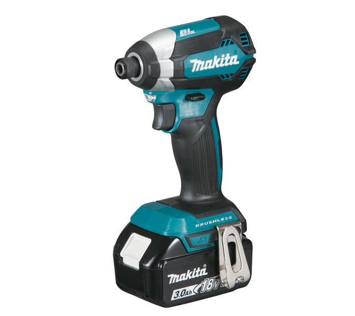 Ударный закрепитель Makita DTD153RFJ 18V: 170 Нм, бесщеточный, 2 аккумулятора 3.0Ah, MAKPAC
